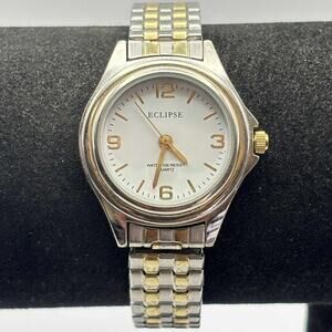 Silver & Gold Eclipse Watch